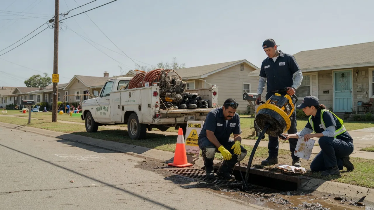 Drain Cleaning in Dimmitt, TX near me
